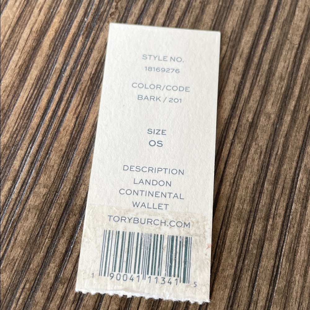 Tory Burch Landon Leather Continental Wallet NWT - Picture 3 of 12